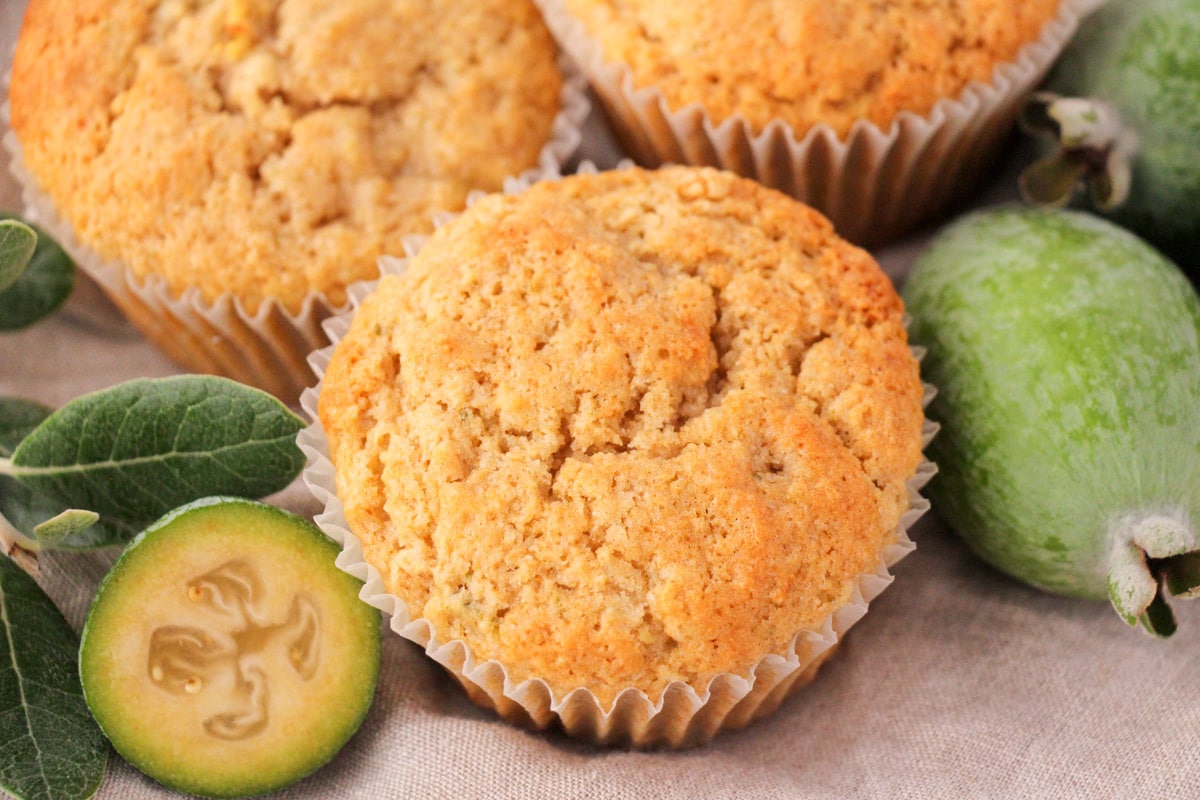 Feijoa muffins The Aussie home cook